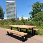 Irokohouten picknicktafel Martin
