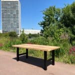 Irokohouten tuintafel Martine