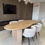 Eikenhouten tafel Adam