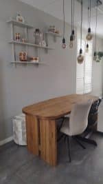 Eikenhouten tafel Shanna