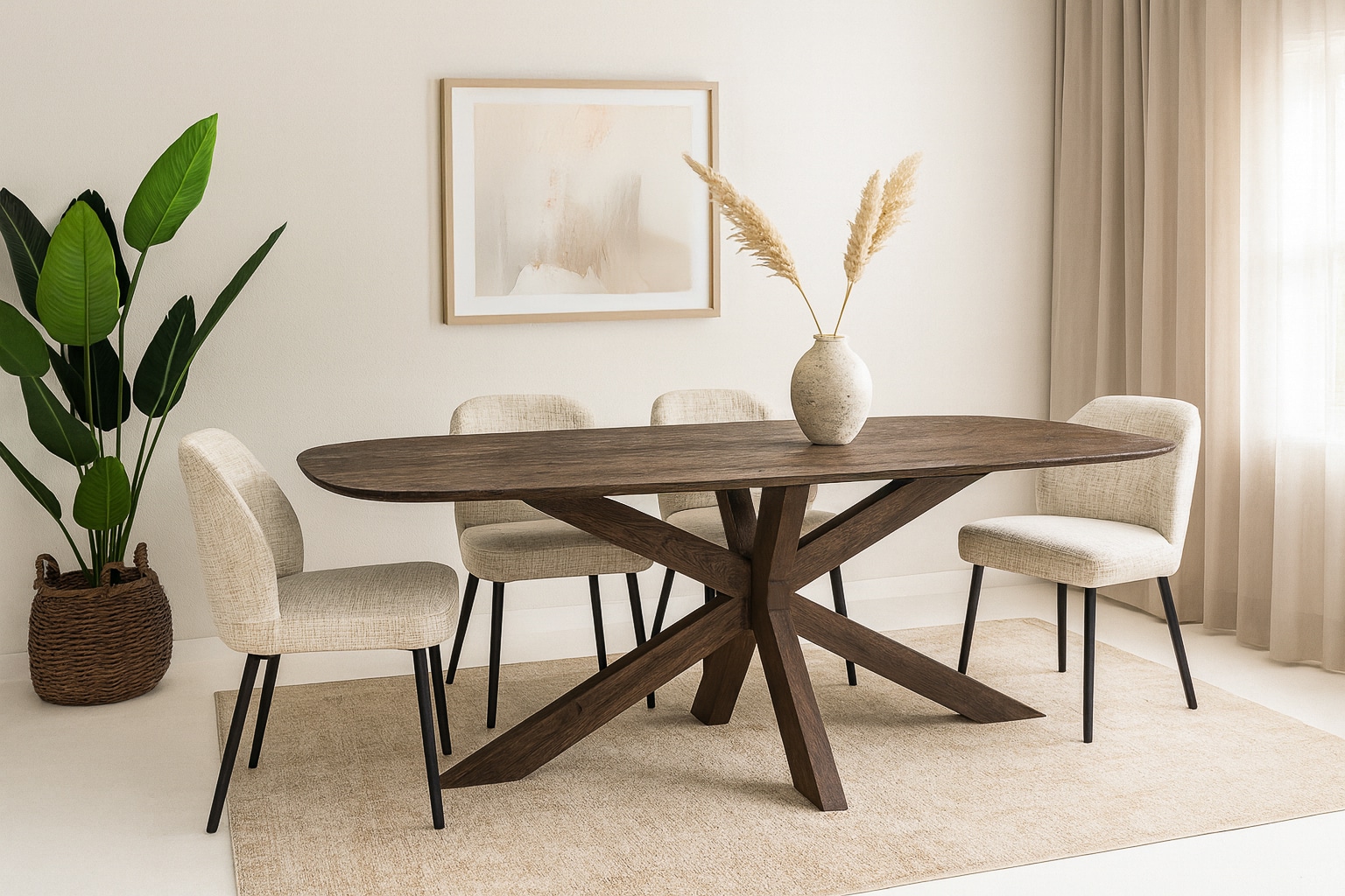 Mangohouten tafel Lissabon Mangohouten tafel Lissabon