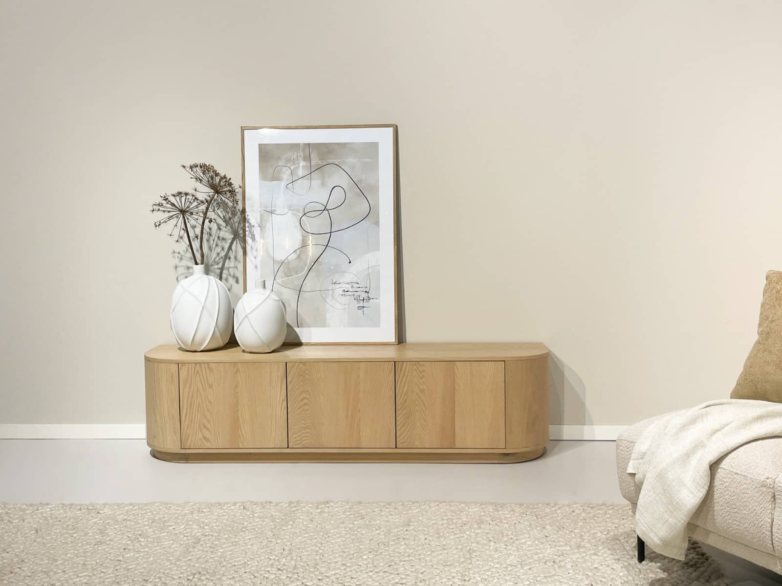 Novero tv-meubel/dressoir Naturel Novero tv-meubel/dressoir Naturel