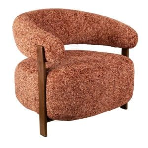 Fauteuil Grace chenille koper