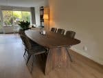 Eikenhouten deens ovale tafel Catier