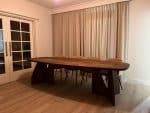 Eikenhouten deens ovale tafel Catier