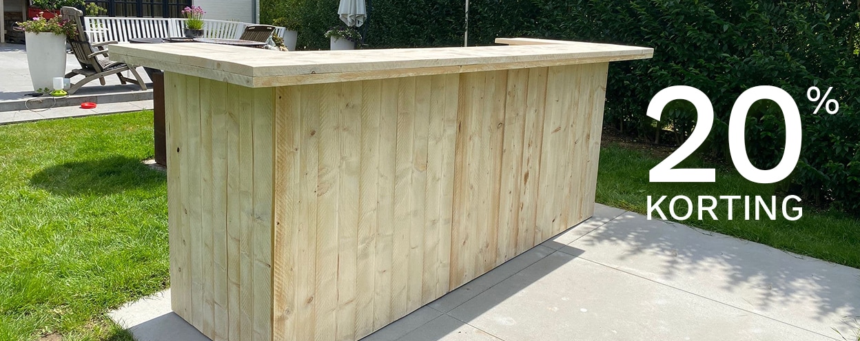 20% korting op alles