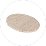 Steigerhouten tafelblad