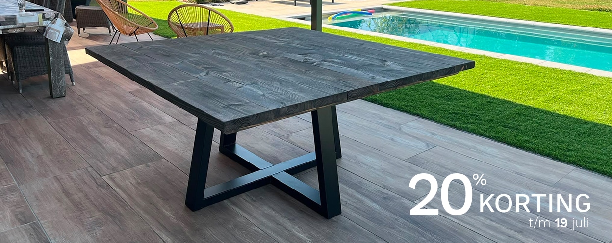 20% korting op alles