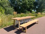 Irokohouten tuintafel Mavo