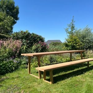Irokohouten tuintafel Mavo